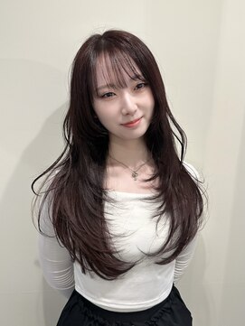 ユニコ(unico) 韓国風/レイヤーカット/透明感カラー/白髪染め