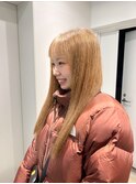 honey blond.