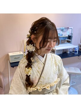 プーペ(pupe) サイド編みおろし