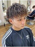 横浜メンズマッシュパーマツイストパーマツイストスパイラルヘア
