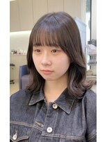 エフィールリアモ(afeel riamo)&nbsp;コテ巻き風パーマ