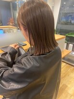 アカラ(acala)&nbsp;ぱつっとボブ【イルミナカラー/縮毛矯正/髪質改善/ショート】