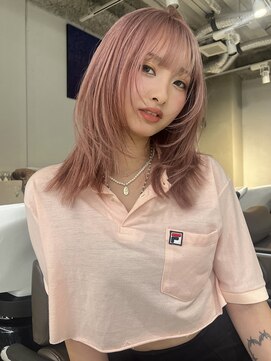 フェブ(fev) 【Fev_Kaede】pink beige