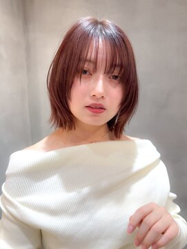 ロンド エスポワール 錦糸町(Lond espoir) 【澤口】黒髪ボブルフネビージュ小顔に見せるワンレン