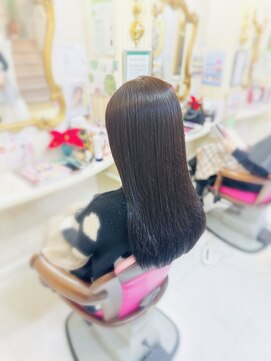 美容室 ティンカーベル ブラウンカラー