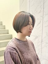 クリアーオブヘアー 一社店(clear OF HAIR) 丸いショートボブ