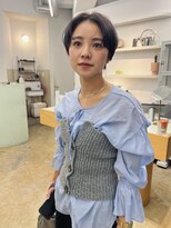 ユー(yew)&nbsp;ハンサムショート×ダークパープル