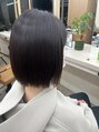 バブー バイ ビューティービースト アカデミー 福岡店(ba-boo) 髪質改善ストレートでつやつやになりました!