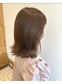 外ハネボブ×オリーブベージュ_八千代緑が丘駅