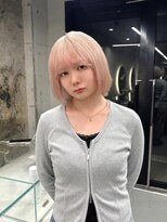 ソル ジングウマエ(SOL JINGUMAE) 《ミルクティーベージュ×ボブ》