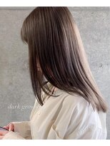 シェーン 仙台駅広瀬通店(schon)&nbsp;透明感たっぷりグレージュカラー