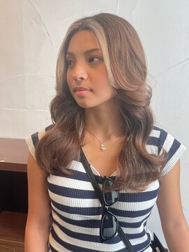 シュシュ 宜野湾店(chou chou) ホワイトグレージュ/デジタルパーマ/チェリーブラウン/宜野湾