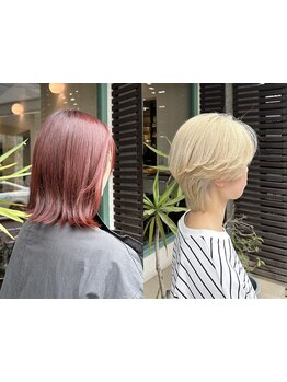注目のケアカラー剤【OLAPLEX】取扱店。繰り返すカラーでもダメージを気にせずまとまりのあるスタイルに♪
