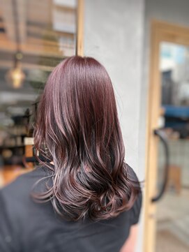 バイエイト(X８) ◎レッドブラウン/顔まわりレイヤー