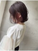 チラっと見えるピンクいインナーカラー