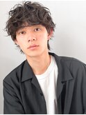 アップバングモテ髪イメチェンナチュラルヘアブルーブラック