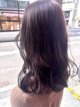 シュリット(schritt) ＊ピンクバイオレットカラー＊　イルミナカラー渋谷　妹尾