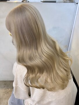 キラ 原宿(KILLA) ホワイトグレージュ/ミニウルフ/チェリーブラウン/ダブルカラー