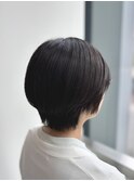大人のショートボブ　AIR銀座タワー　藤本麻衣