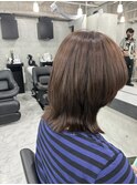 イメチェンスタイル/フルバング/似合わせカット/東銀座