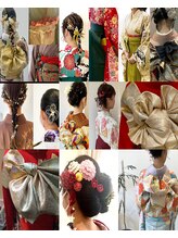 【着付け/ヘアセット】成人式/結婚式/卒業式、大切な日はプロの技術で華やかに♪似合うスタイルをご提案
