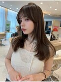 髪質改善＊ココアベージュレイヤーロング＊美髪【Zina南砂町】