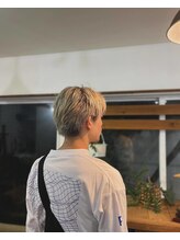 イケノウエ(ikenoue') ハイトーンメンズショート