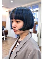 ムク(Muku) ネイビーカラー×ショート