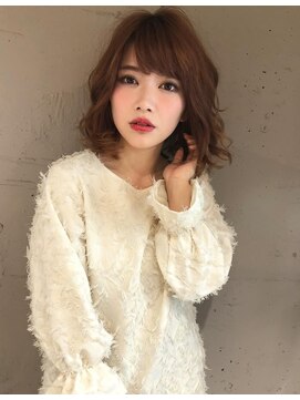 韓国ヘア×ウェーブスタイリング