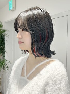 フォト イケブクロ(foto IKEBUKURO) 大人ボブ/大人ミディアム/くびれヘア/インナーカラー/池袋