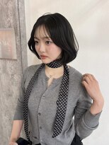 ムージー(moug)&nbsp;ミニボブ/暗髪/韓国/広島/袋町