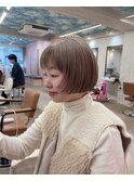 フェイスラインレイヤーボブ01.19似合わせカット