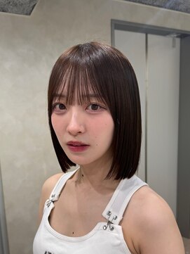 サンドレオ 新宿店(sand Leo) 小顔ボブ