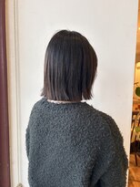 ルッツ(Lutz. hair design)&nbsp;26.3.15切りっぱなしボブ[犬山良慈]
