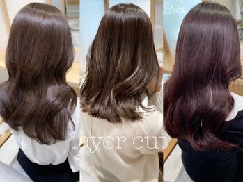 Spin hair  烏丸店  トレンドカラー/レイヤーカット/ダブルカラー/ハイライト/学割U24の写真/【四条烏丸2分】何度でも使える学割U24クーポン有◎トレンドに敏感なstylist揃いで学生から圧倒的人気！