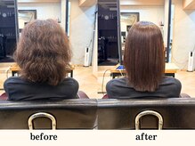 アールヘアノル(ar hair nolu)の雰囲気（エイジング毛を優しく整え、艶と上品さを纏う若返りストレート。）