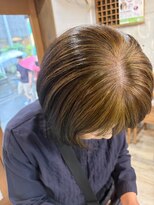 くらげ美容院 武蔵小杉&nbsp;白髪ボカシ