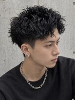ヘッドストック 大和八木店(HEAD STOCK)&nbsp;アクティブショートスパイキーショートアップバングシャドウ眉毛