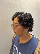 オンリーケアバイジャパン(ONLY CARE by JAPAN) 王道パーマスタイル!センターパートウルフ×ツイストスパイラル