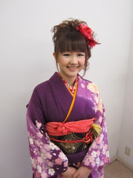 美容室イーナ(e na) 祝★二十歳の振袖