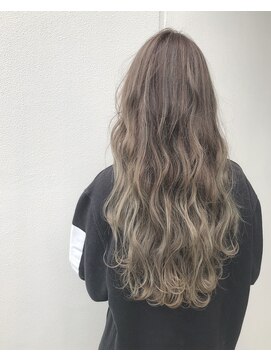 トリート 南行徳本店(TREAT) ハイライトグラデーション×フォギーベージュ
