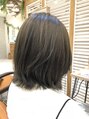 アグ ヘアー ルアナ 西大寺店(Agu hair luana) 透明感のあるマットグレージュ♪シンプルに切りっぱなしボブ