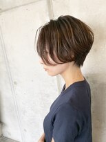 ドアベルヘアリビング(Door Bell hair Living) カジュアルモードなミニマムハンサムショート