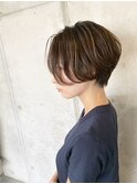 カジュアルモードなミニマムハンサムショート