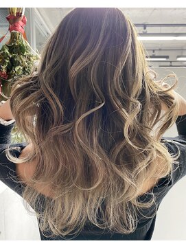 レディアル 大宮(REDEAL) 【REDEAL大宮】エアータッチバレイヤージュ[ハイライトメッシュ]