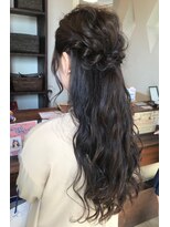 ビーチ ステラタウンまえ店(Beach) 〇ロングでハーフアップ〇
