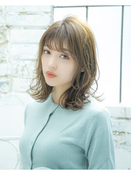 ロンドプランタン 恵比寿(Lond Printemps) 【lond printemps水野】大人かわいいゆるふわウェーブミディ31