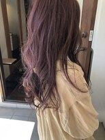 フランジェッタヘアー(Frangetta hair) 人気上昇中☆カシスカラー