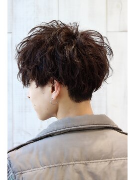 ネイビー(NAVY) トップウェーブマッシュ