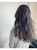 アッシュカラー×ハイライト